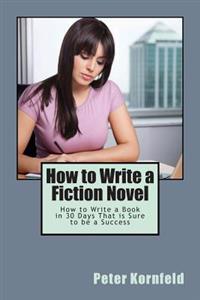 How to Write a Fiction Novel: How to Write a Book in 30 Days That Is Sure to Be a Success