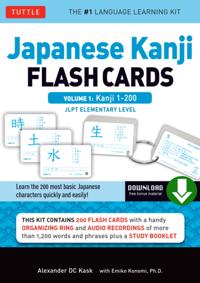 Japanese Kanji Flash Cards, Volume 1