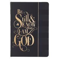 Journal Lux-Leather Be Still and Know Psalm 46: 10