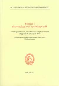 Studier i dialektologi och sociolingvistik