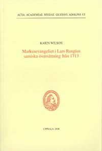 Markusevangeliet i Lars Rangius samiska översättning från 1713