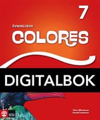 Colores 7 Övningsbok Digital, andra upplagan