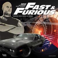 2018 Fast and Furious Wall Calendar