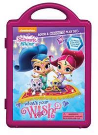 Shimmer and Shine: What's Your Wish?: Book & Magnetic Playset