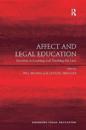 Affect and Legal Education