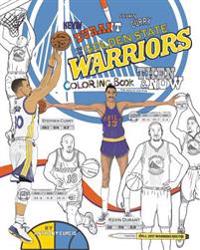 Kevin Durant, Stephen Curry and the Golden State Warriors: Then and Now: The Ultimate Basketball Coloring Book for Adults and Kids