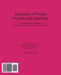 Dictionary of Persian Proverbs and Aphorisms
