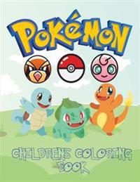 Pokemon Children's Coloring Book: Coloring Book with Catchable Characters from Pokemon Go for You to Color and Enjoy. (Pokedex Pokemon Coloring Book A