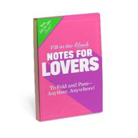 Fill in the Blank Notes for Lovers