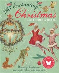 Enchanting christmas colouring book