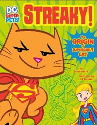 Streaky - the origin of supergirls cat