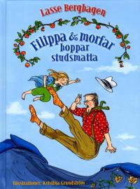 Filippa & morfar hoppar studsmatta (litet format)