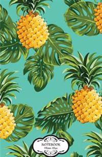 Notebook: Tropical Pineapple: Journal Dot-Grid, Graph, Lined, Blank No Lined, Small Pocket Notebook Journal Diary, 120 Pages, 5.