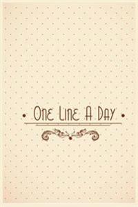 One Line a Day: 5 Years of Memories, Blank Date No Month