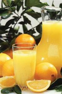 Food Journal Refreshing Orange Juice Weight Loss Diet Blank Recipe Book: (Notebook, Diary, Blank Book)