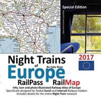Night Trains of Europe - Railpass Railmap