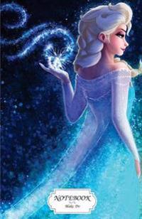 Notebook: Frozen, Elsa: Journal Dot-Grid, Graph, Lined, Blank No Lined, Small Pocket Notebook Journal Diary, 120 Pages, 5.5 X 8.