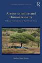 Access to Justice and Human Security