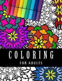 Coloring for Adults: Large Adult Coloring Book