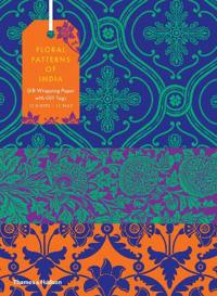 Floral Patterns of India: 10 Sheets of Wrapping Paper with 12 Gift Tags