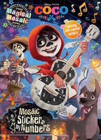 Disney Pixar Coco Mosaic Sticker by Numbers: Create Magical Mosaic Scenes