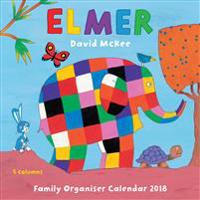 Elmer Wall Calendar 2018 (Art Calendar)