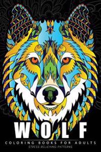 Wolf Coloring Book for Adults: (Perfectly Portable Pages)(On-The-Go! Coloring Book)