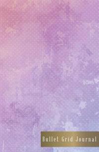 Bullet Grid Journal: Violet Rose Shade Cover, 5.5 X 8.5, 110 Dot Grid Pages, Perfect Designed for Bullet Journaling