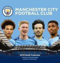 The Official Manchester City FC Desk Easel Calendar 2018