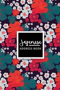 Japenese Address Book: Japanese Address Book - Pocket Size (6x9 Inches) 1