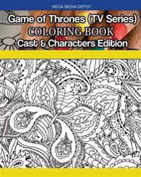 Game of Thrones (TV Series) Coloring Book Cast & Characters Edition