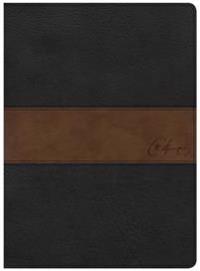 CSB Spurgeon Study Bible, Black/Brown Leathertouch(r)