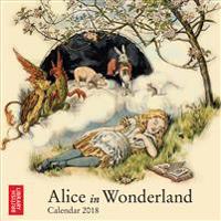 Alice in Wonderland 2018 Calendar