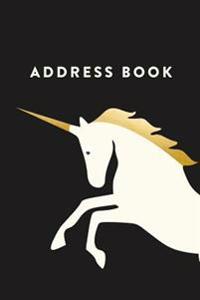 Address Book: Unicorn, 6x9, 130 Pages, Professionally Designed