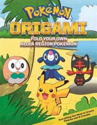 Pokemon Origami: Fold Your Own Alola Region Pokemon