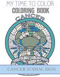 Cancer Zodiac Sign - Adult Coloring Book