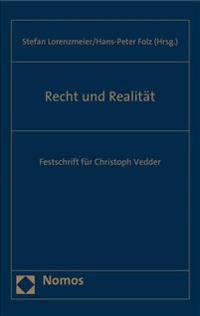 Recht Und Realitat: Festschrift Fur Christoph Vedder