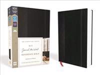 NIV, Journal the Word Reference Bible, Hardcover, Black, Red Letter Edition: Let Scripture Explain Scripture. Reflect on What You Learn.