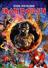 Iron Maiden Official 2018 Calendar - A3 Poster Format