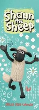 Shaun The Sheep Official Slim 2018 Calendar