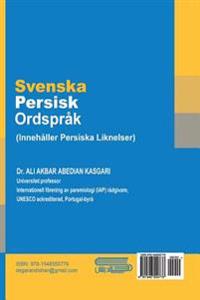 Svenska - Persisk Ordsprak (Innehaller Persiska Liknelser)