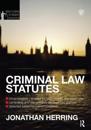 Criminal Law Statutes 2012-2013