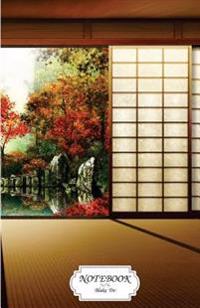 Notebook: Japanese Garden: Journal Dot-Grid, Graph, Lined, Blank No Lined, Small Pocket Notebook Journal Diary, 120 Pages, 5.5 X