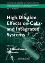 High Dilution Effects On Cells And Integrated Systems - Proceedings Of The International School Of Biophysics