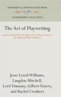 The Art of Playwriting