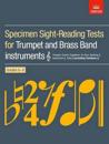 Specimen Sight-Reading Tests for Trumpet and Brass Band Instruments (Treble clef), Grades 6-8