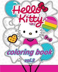 Hello Kitty: Coloring Book Vol.3: Stress Relieving Coloring Book