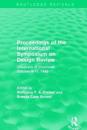 Proceedings of the International Symposium on Design Review (Routledge Revivals)