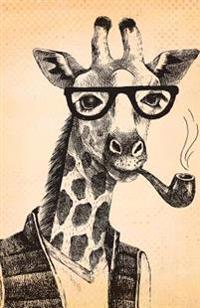 Bullet Journal Hipster Giraffe: 162 Numbered Pages with 150 Dot Grid Pages, 6 Index Pages and 2 Key Pages in Easy to Carry 5.5 X 8.5 Size.