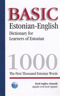 Basic estonian-english dictionary for learners of estonian